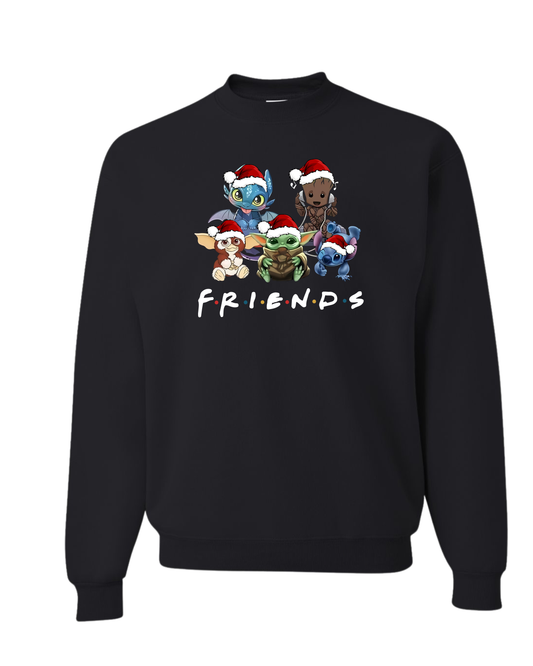 Baby Yoda Stitch Groot Toothless Gizmo,FRIENDS