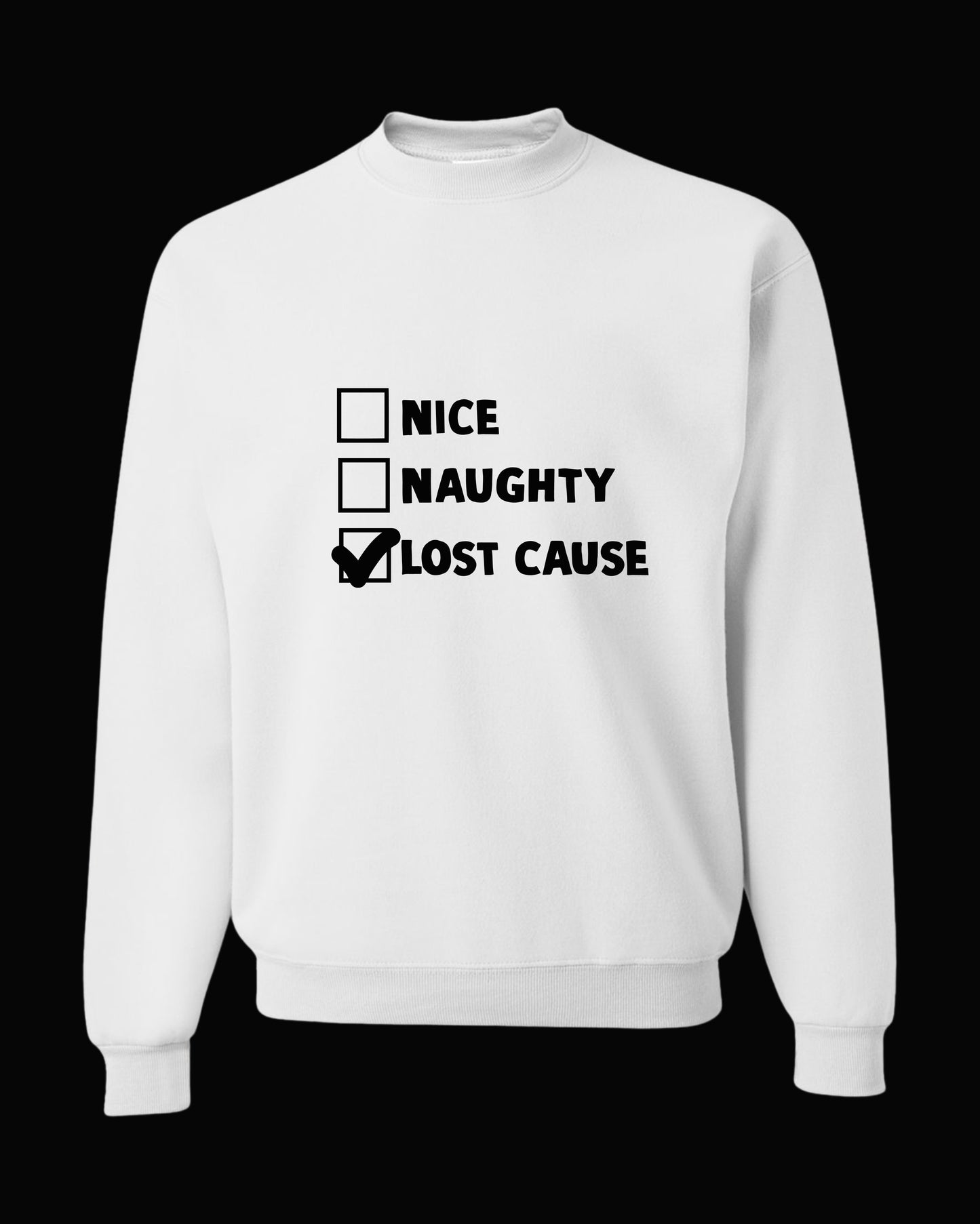 NICE, NAUGHT? NOPE!!  ITS A LOST CAUSE